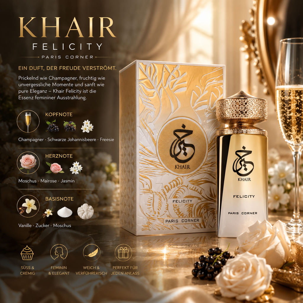 Paris Corner Khair Felicity Unisex EDP 100ml