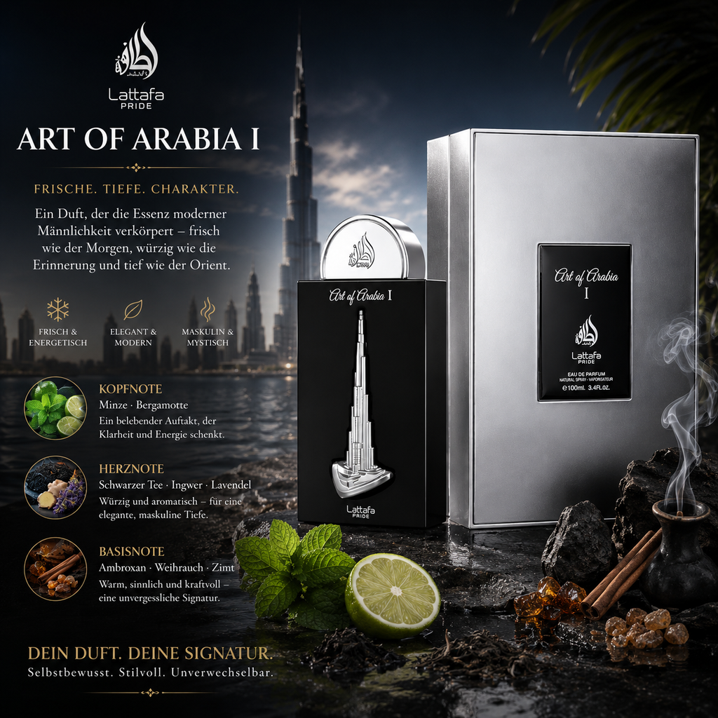 Lattafa Pride Art of Arabia I Unisex EDP 100ml