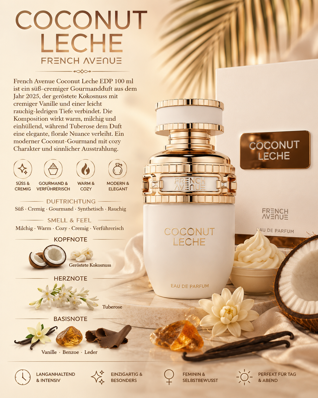 French Avenue Coconut Leche EDP 80ml