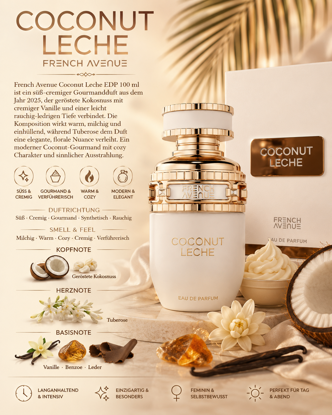 French Avenue Coconut Leche EDP 80ml