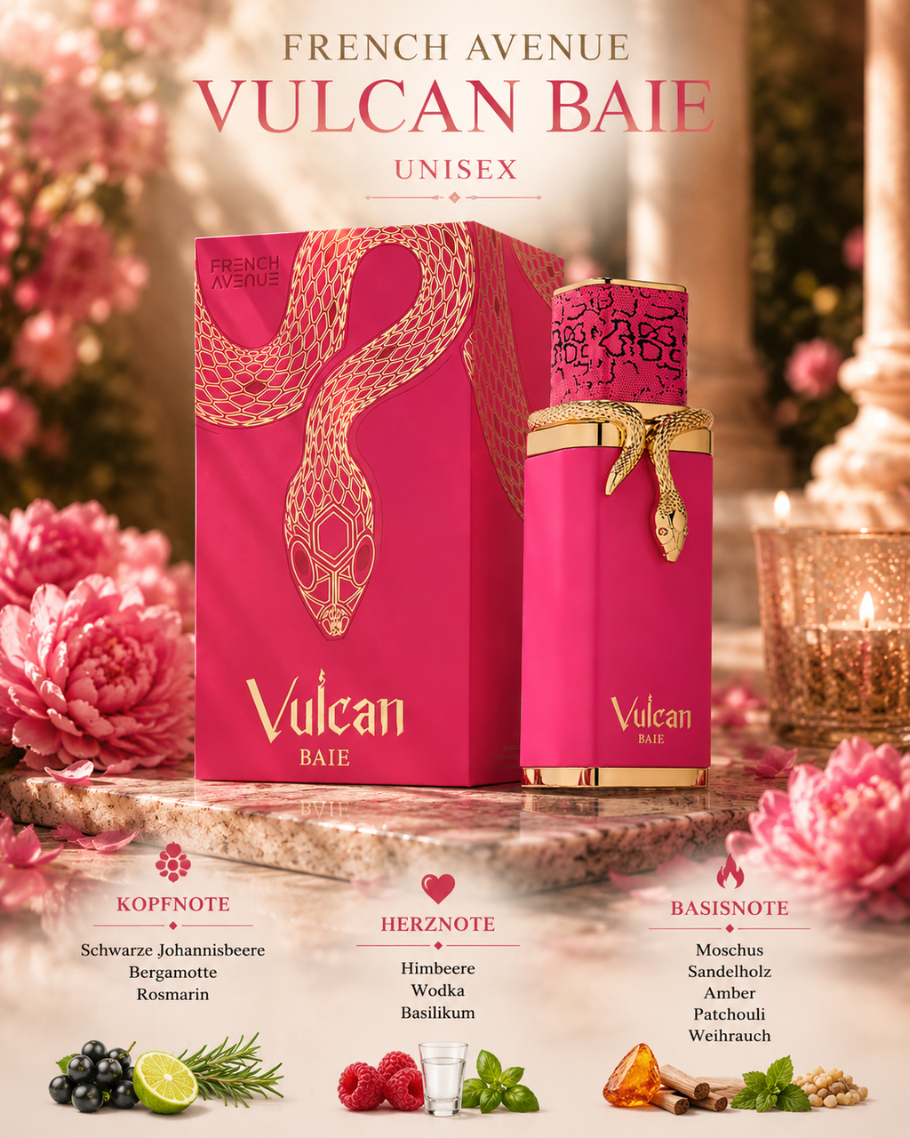 French Avenue Vulcan Baie Unisex EDP 100ml