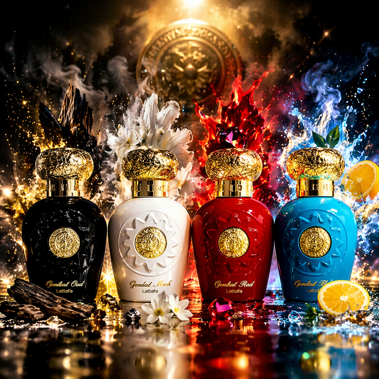 Lattafa Opulent Collection Eau de Parfum 4x 25ml