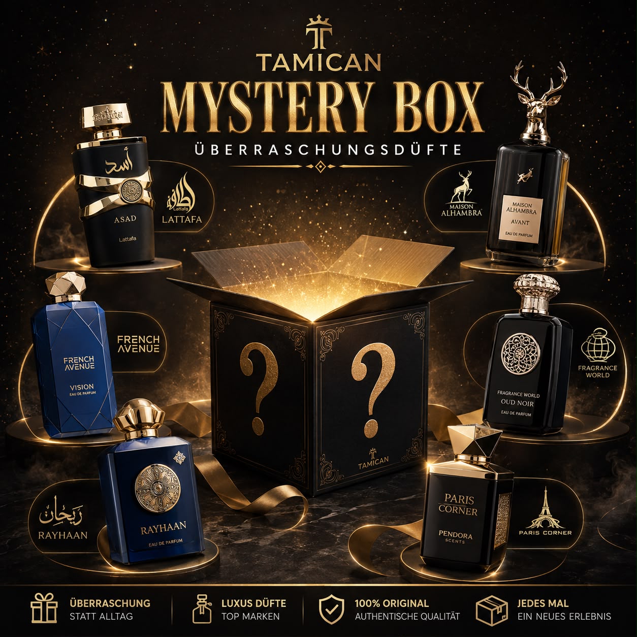 Tamican Mystery Box - Dein Duft. Deine Überraschung